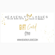 Gift cards Heavenly lashes