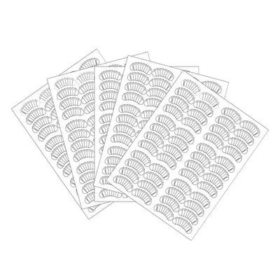 LASH MAP™️ STICKERS | PACK OF 192 PAIRS The guide to your clients' desires Lash Affair